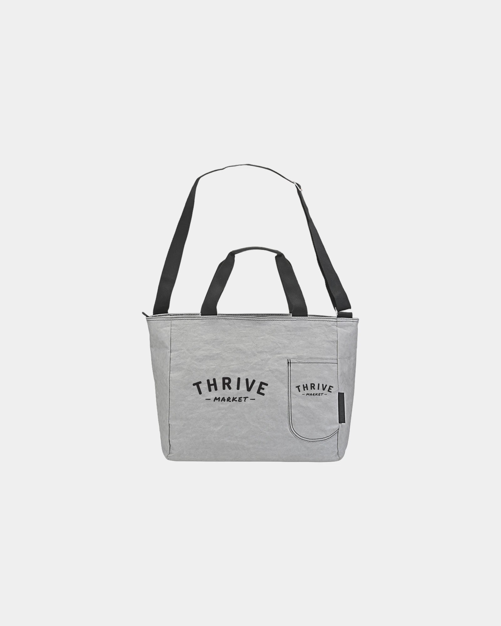 Custom washable paper 24-can messenger cooler bag - 3