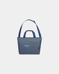 Custom washable paper 24-can messenger cooler bag - 17