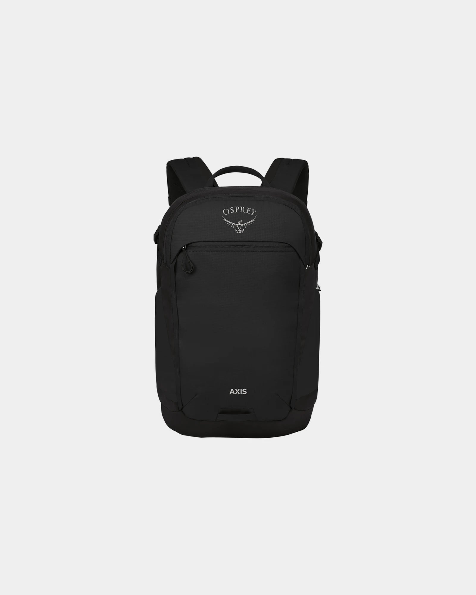 Branded recycled polyester laptop backpack 16-inch - Black