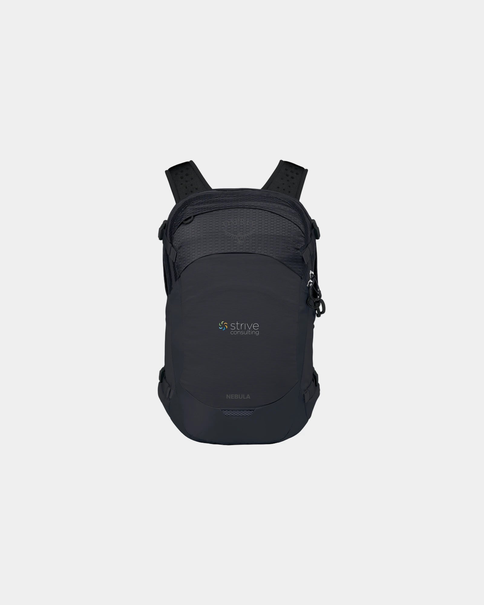 Custom recycled nylon laptop backpack with mesh pocket - 8