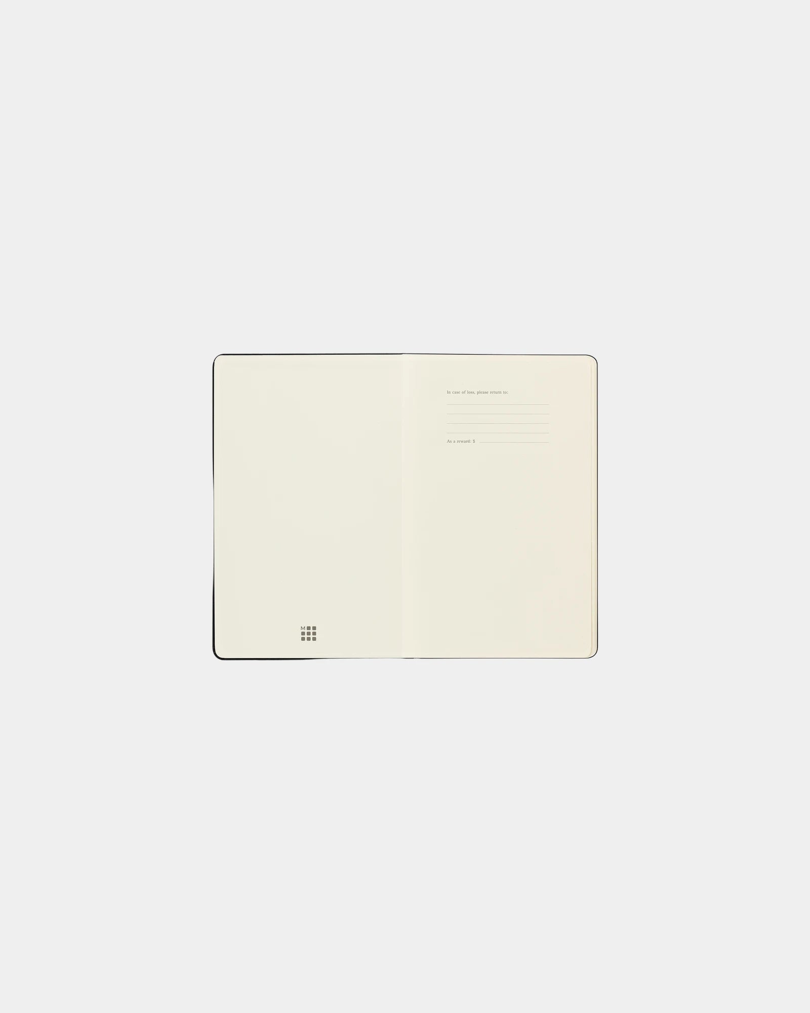 Custom large ruled Moleskine Smart Notebook, hard cover - 2