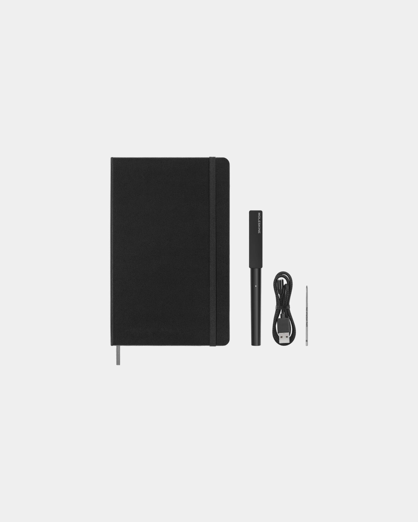 Custom Moleskine Smart Writing Set - Ruled Large - Black