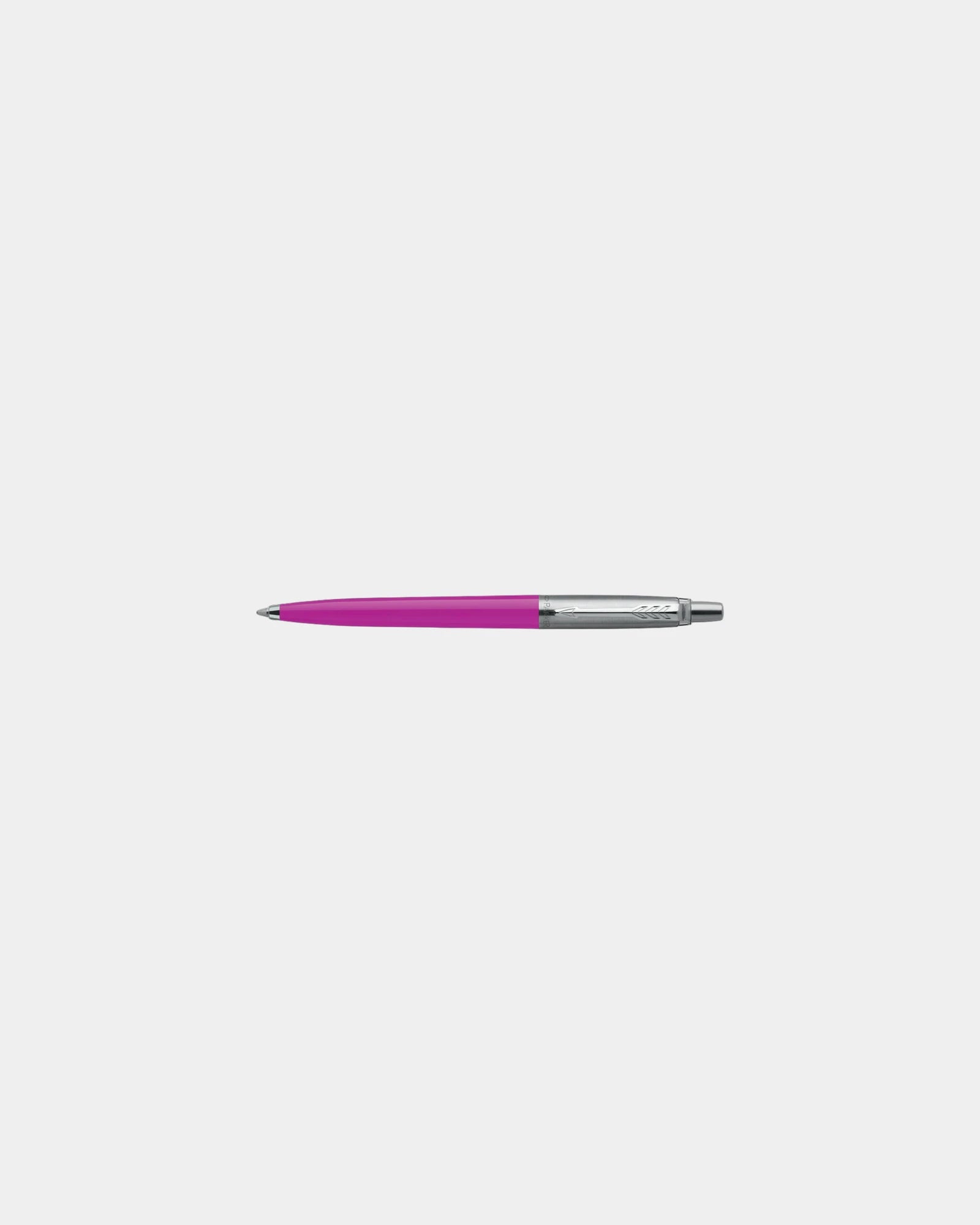 Custom Parker Jotter Original Ballpoint Pen - Magenta - Silver Trim