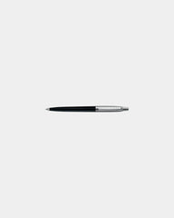 Custom Parker Jotter Original Ballpoint Pen - Black - Silver Trim