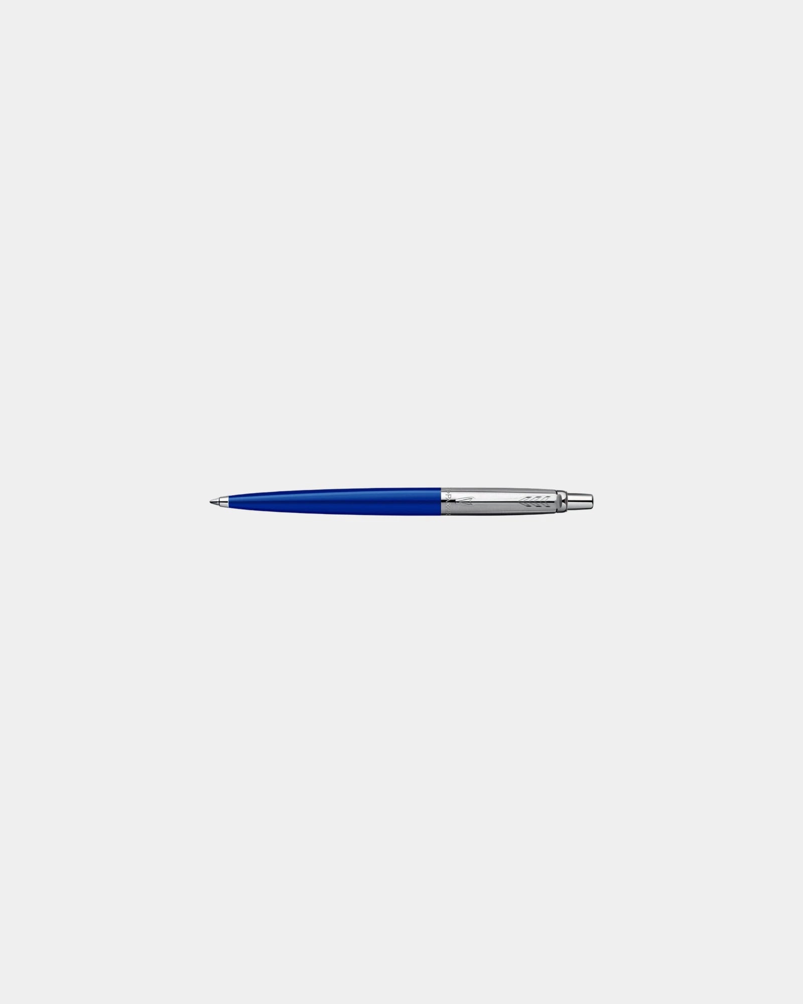 Custom Parker Jotter Original Ballpoint Pen - Blue - Silver Trim