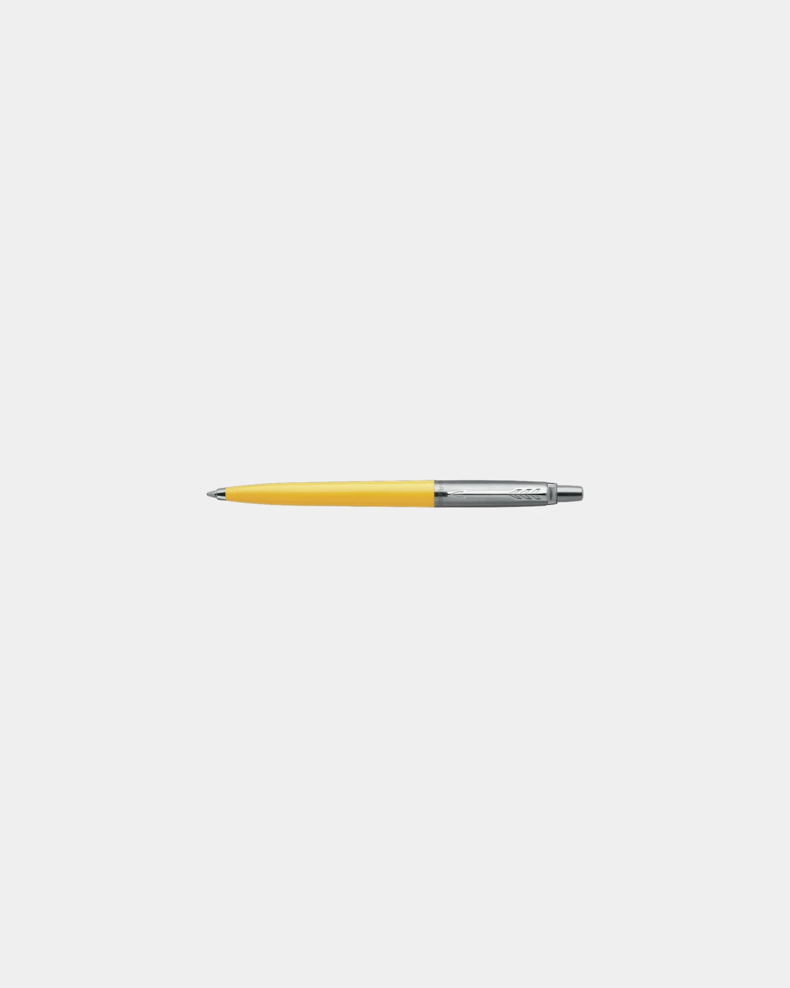 Custom Parker Jotter Original Ballpoint Pen - Yellow - Silver Trim