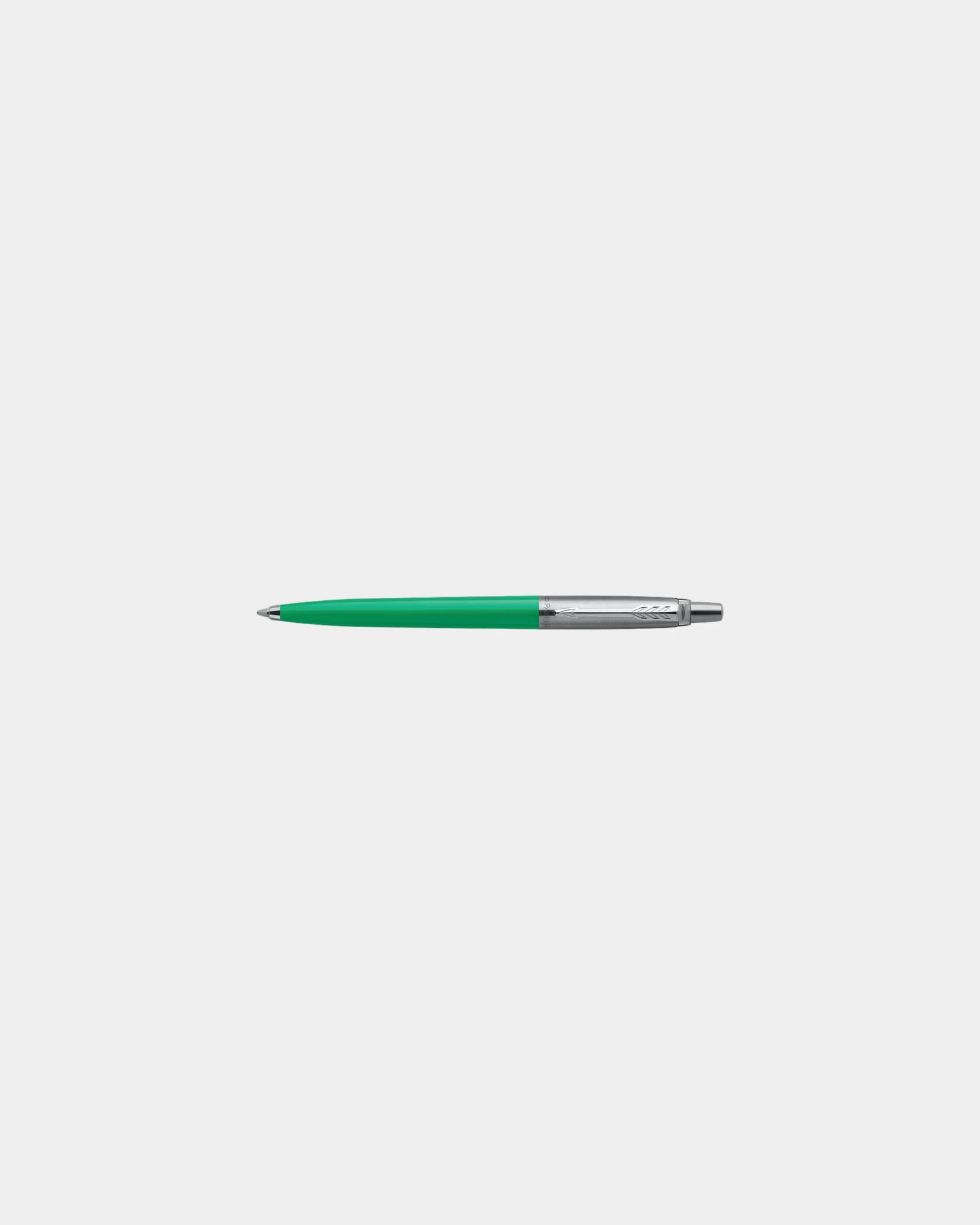 Custom Parker Jotter Original Ballpoint Pen - Green - Silver Trim