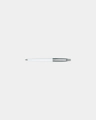 Custom Parker Jotter Original Ballpoint Pen - White - Silver Trim
