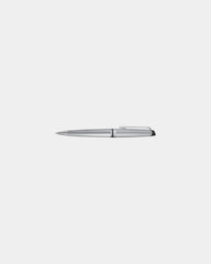 Custom metal Waterman Expert ballpoint pen - Stainless Steel - Silver Trim