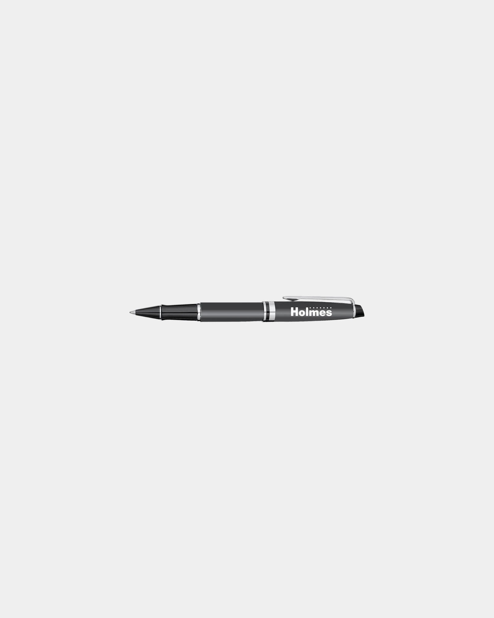 Custom metal Waterman Expert rollerball pen - matte - Black Matte - Silver Trim