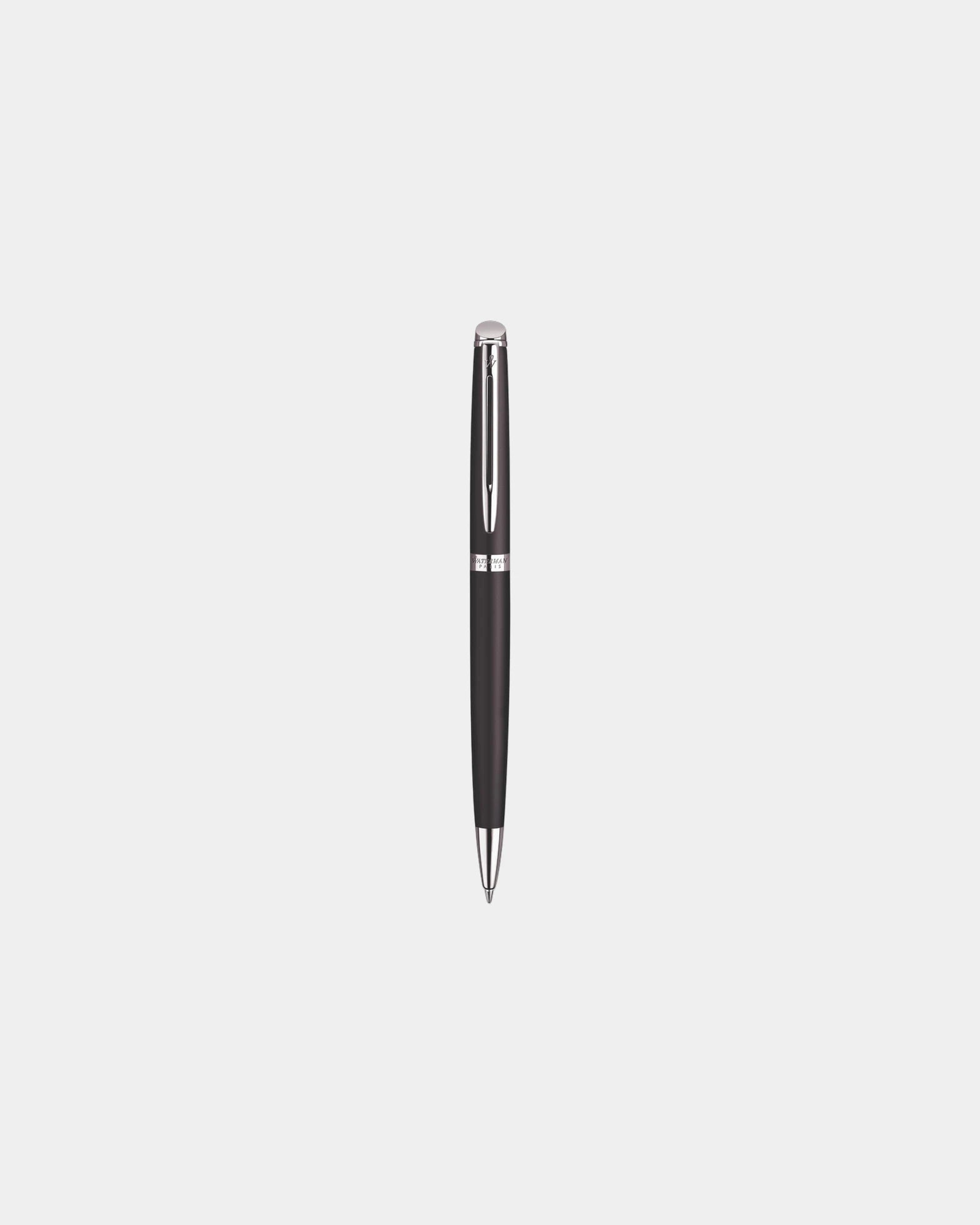 Custom matte metal Waterman Hemisphere ballpoint pen - 3