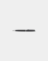 Custom matte metal Waterman Hemisphere ballpoint pen - Black Matte - Silver Trim