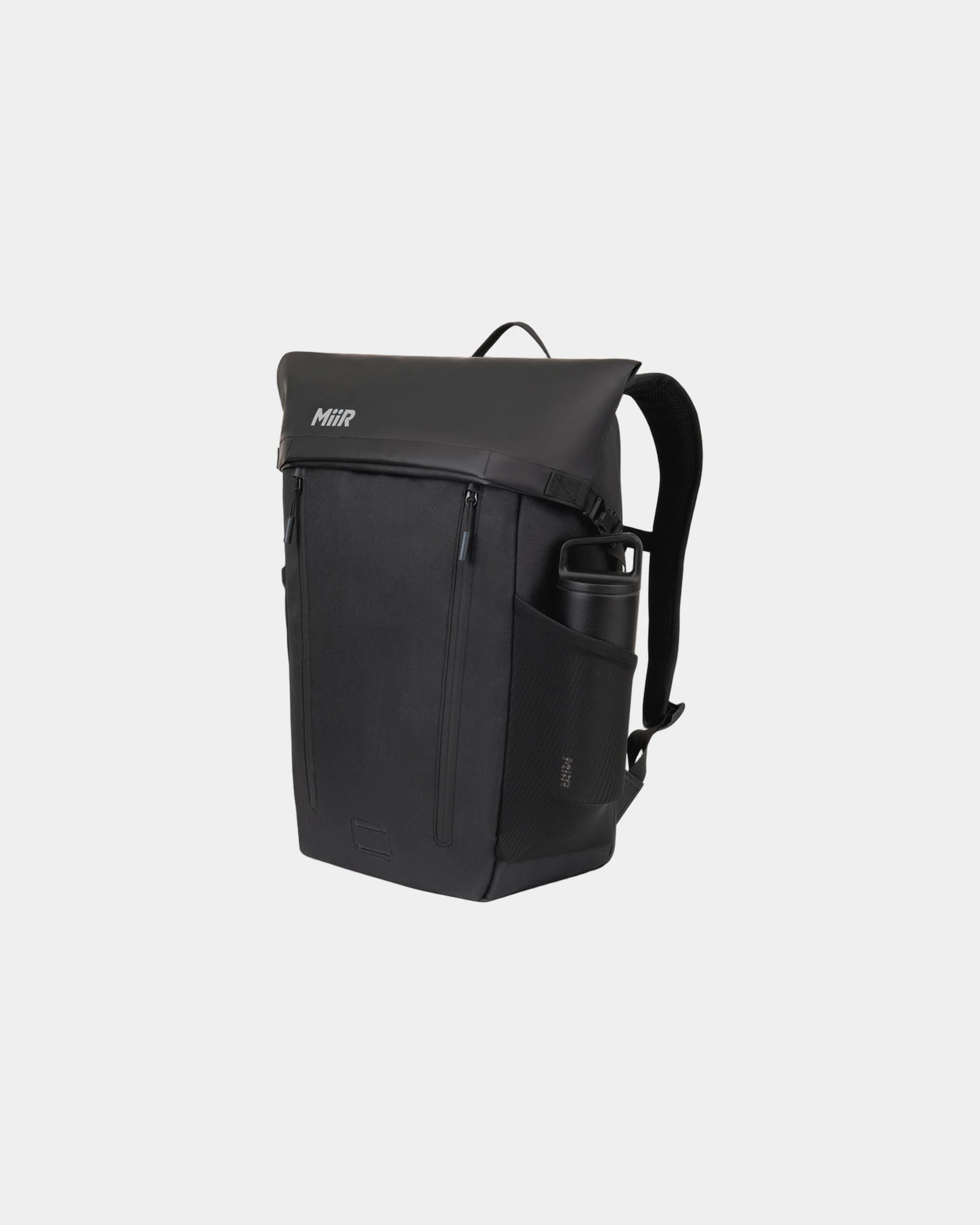 Custom RPET 25L laptop backpack with roll-top closure - 1