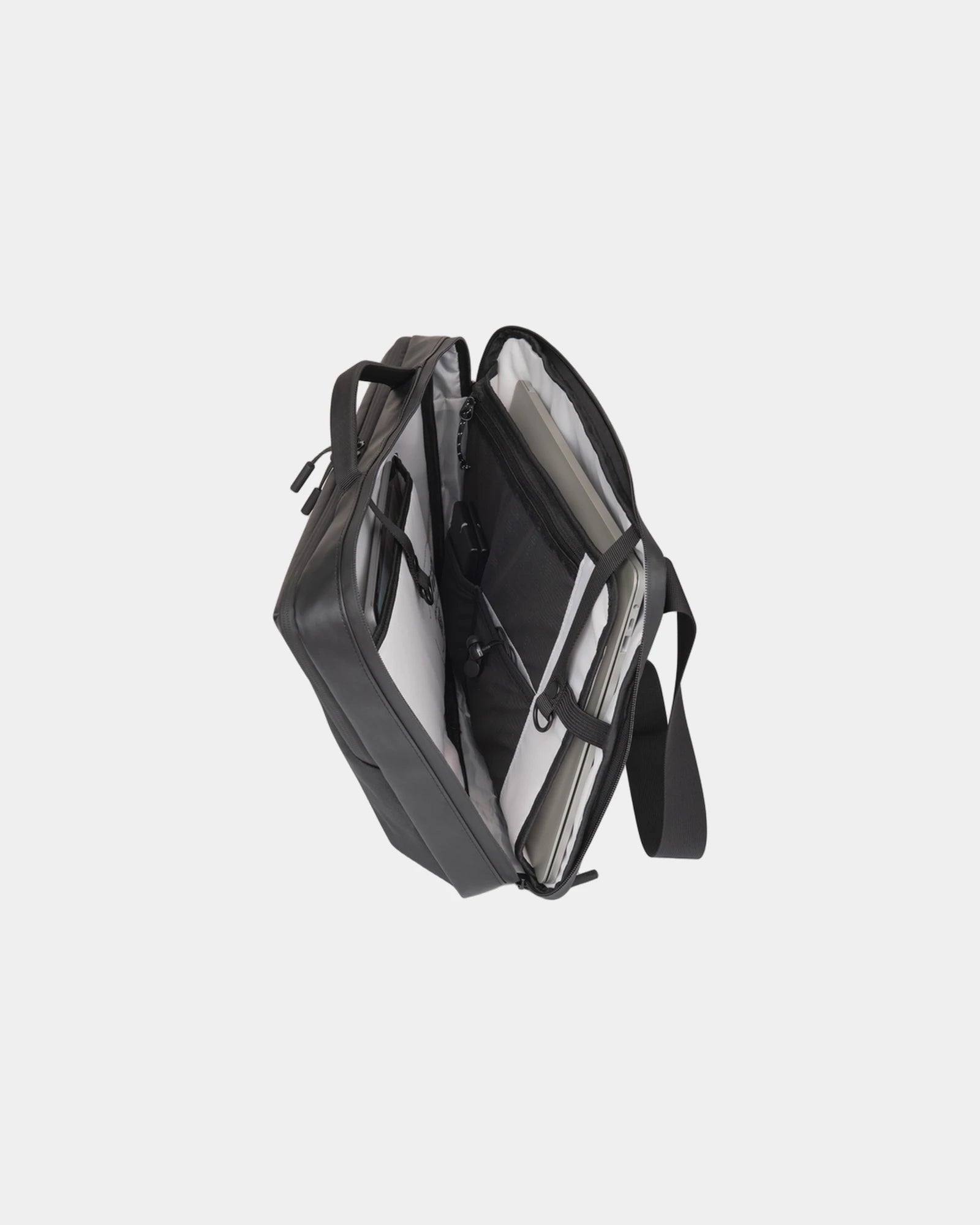 Custom RPET 8L messenger bag with laptop sleeve - 5