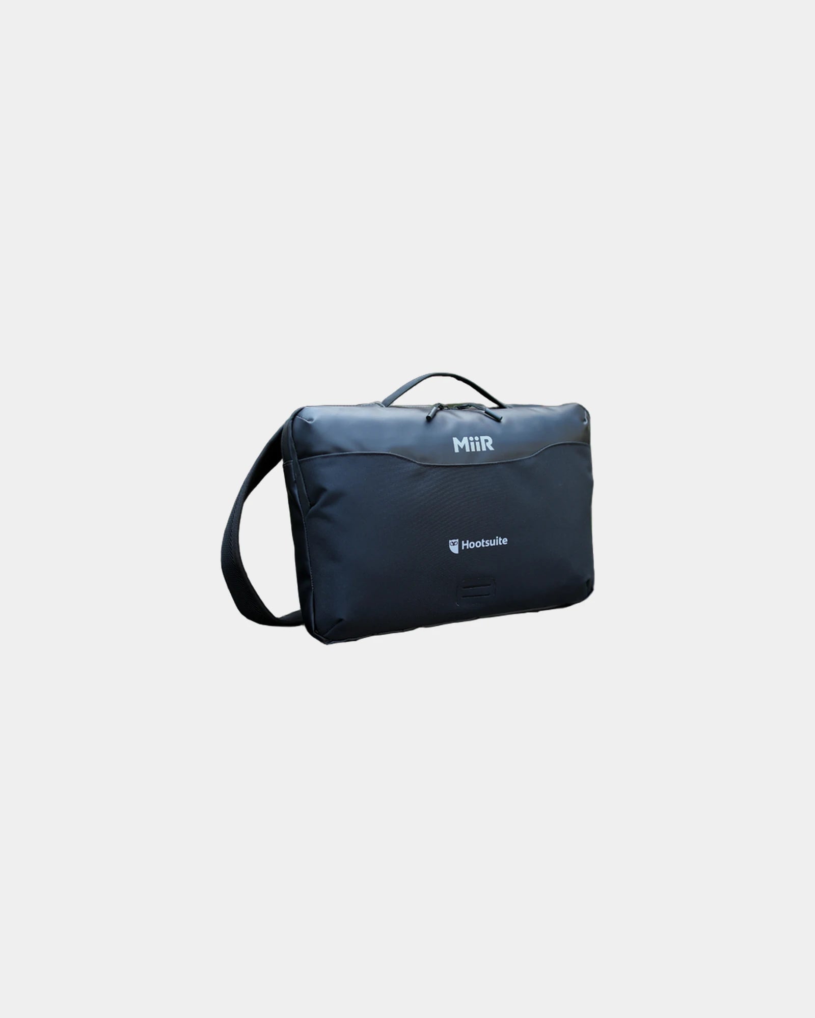 Custom RPET 8L messenger bag with laptop sleeve - 9