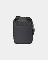 Custom recycled nylon crossbody bag with vegan leather - 1