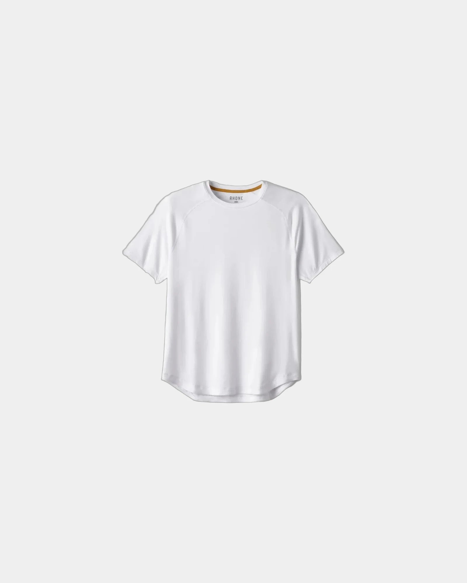 Custom moisture-wicking anti-odor performance tee - Bright White