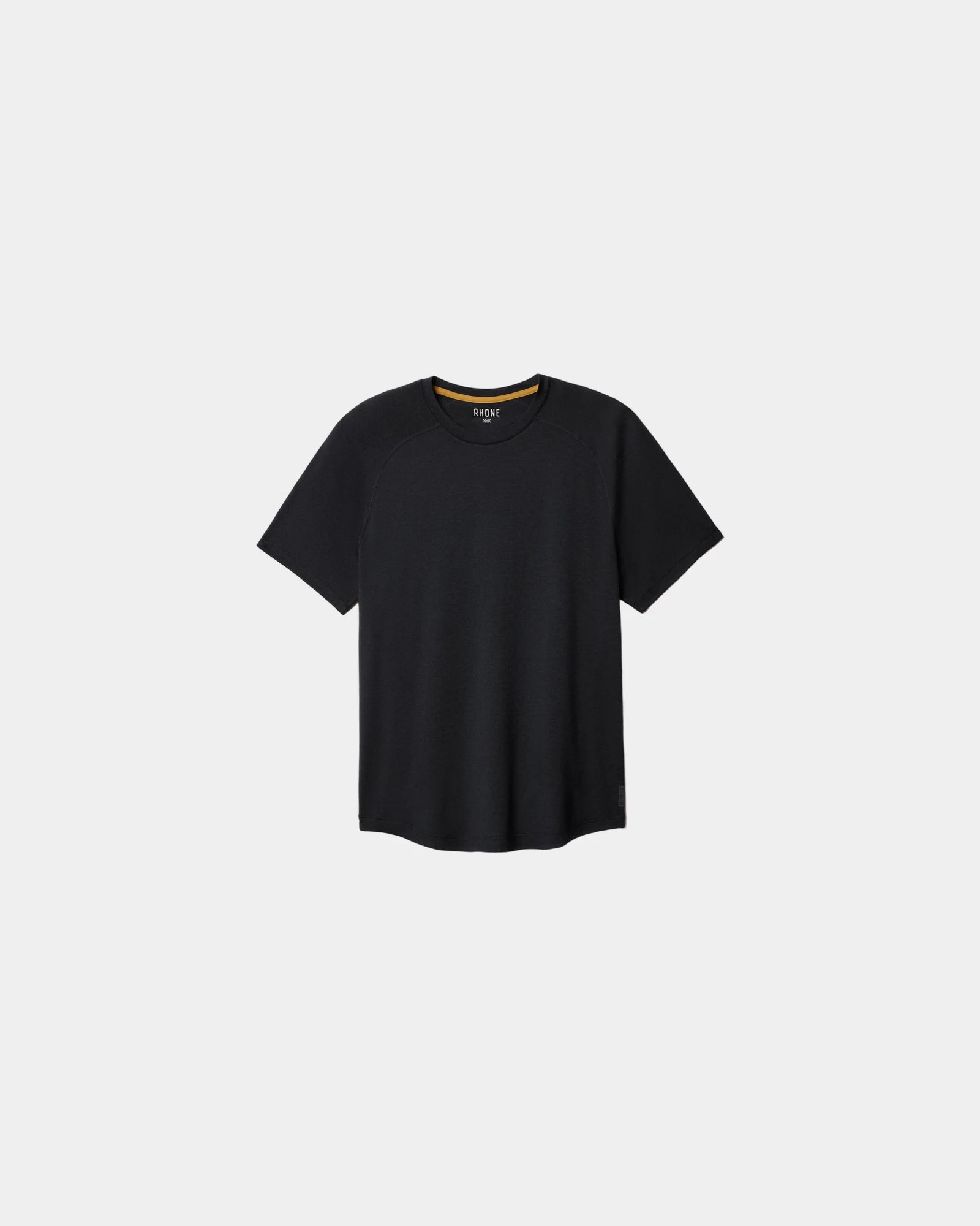 Custom moisture-wicking anti-odor performance tee - True Black Heather
