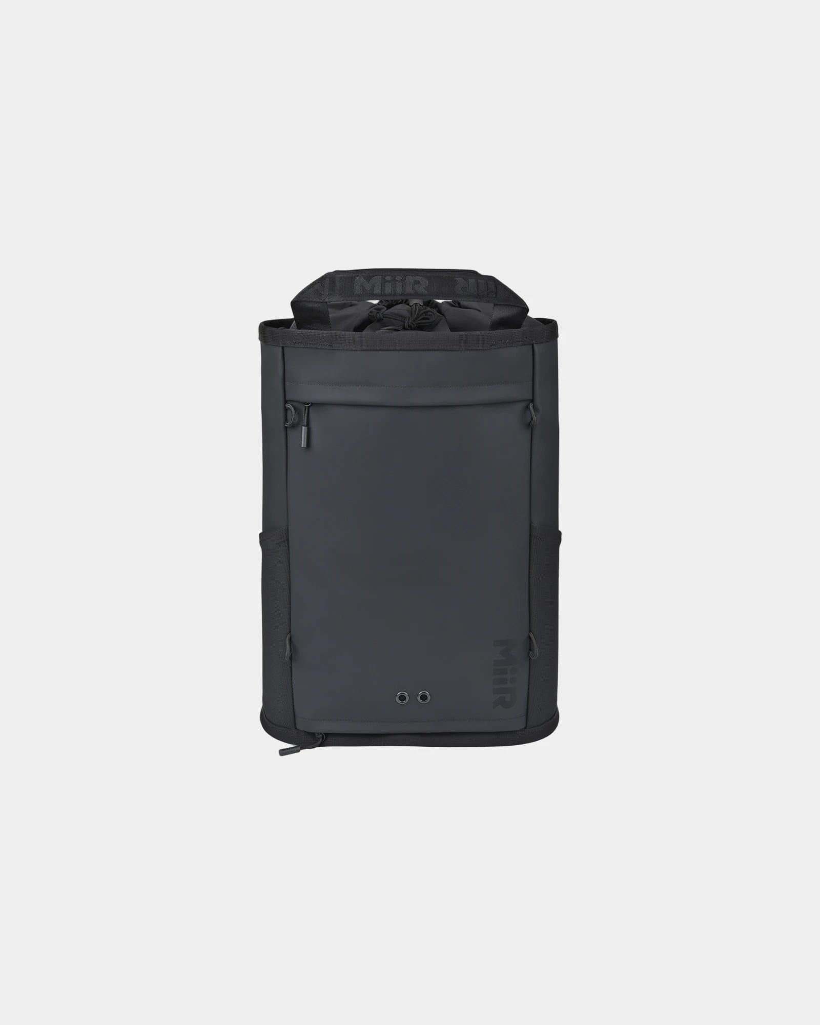 Custom recycled RPET 28L backpack with TPU coating - Black