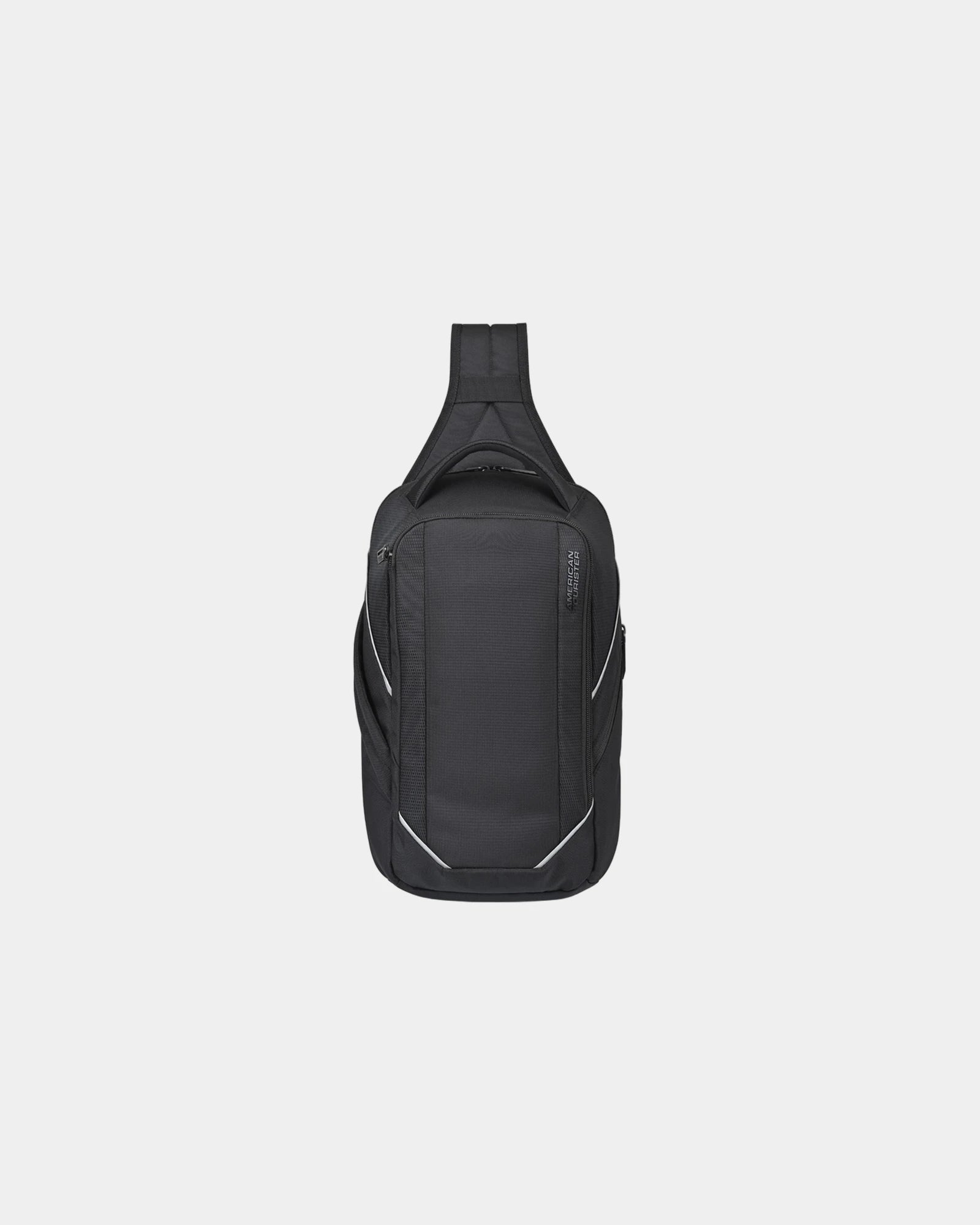 Custom polyester American Tourister Zoom Turbo Sling Bag - Black