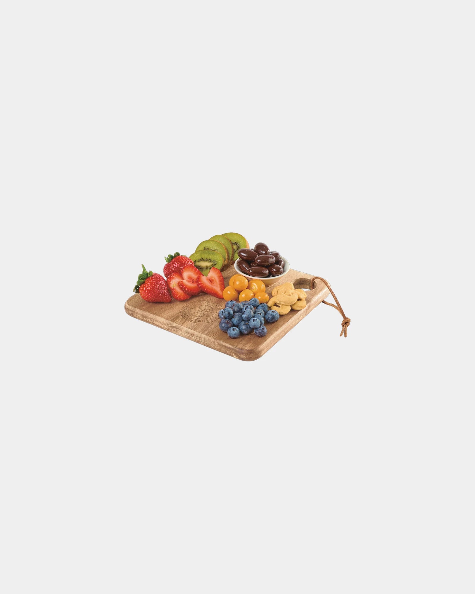 Custom acacia wood cheese and fruit board - 3