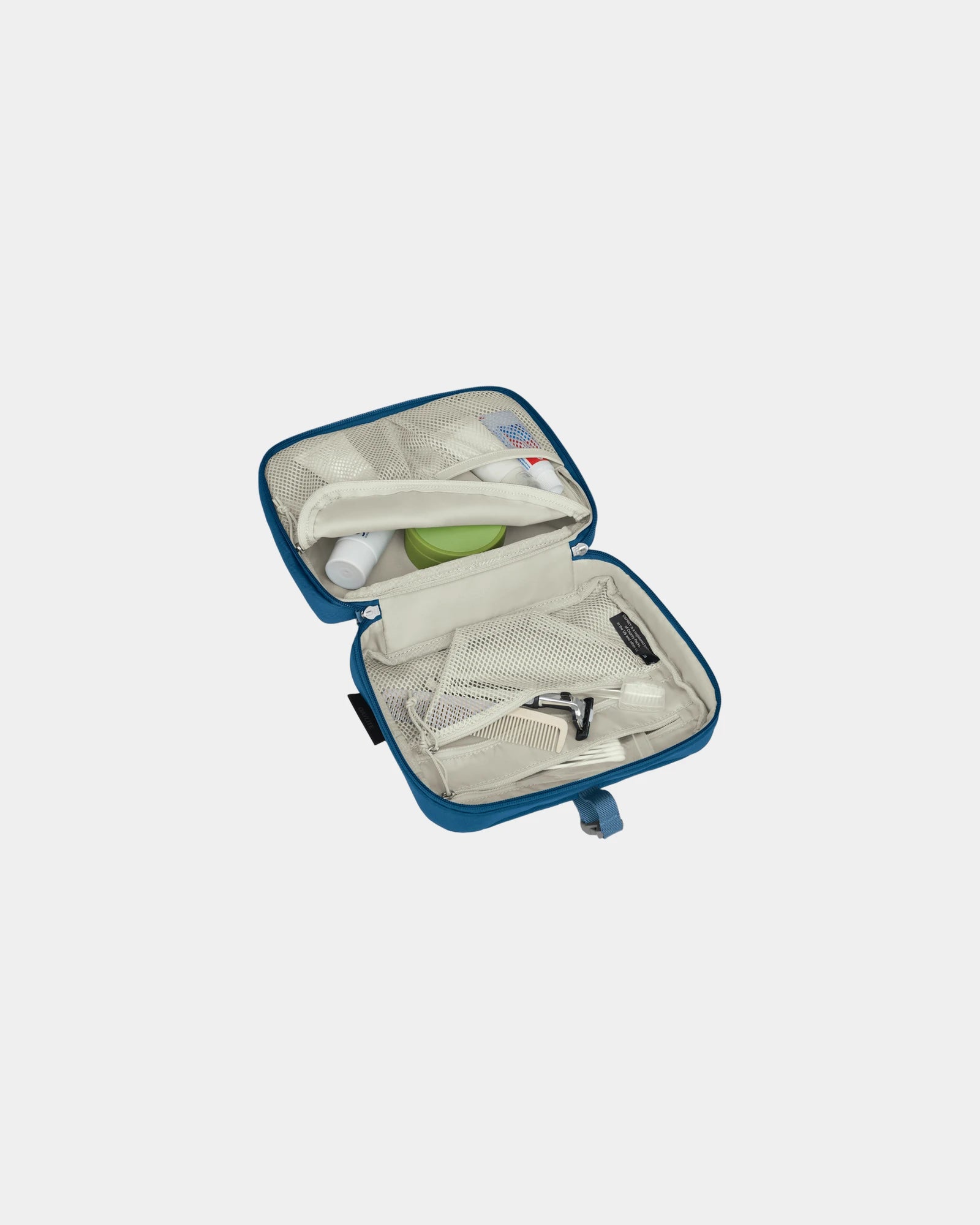 Custom recycled polyester hanging toiletry kit - 7