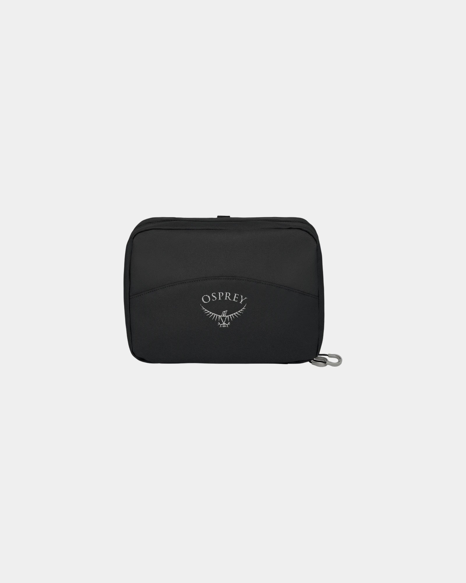 Custom recycled polyester hanging toiletry kit - Black