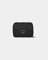 Custom recycled polyester hanging toiletry kit - Black