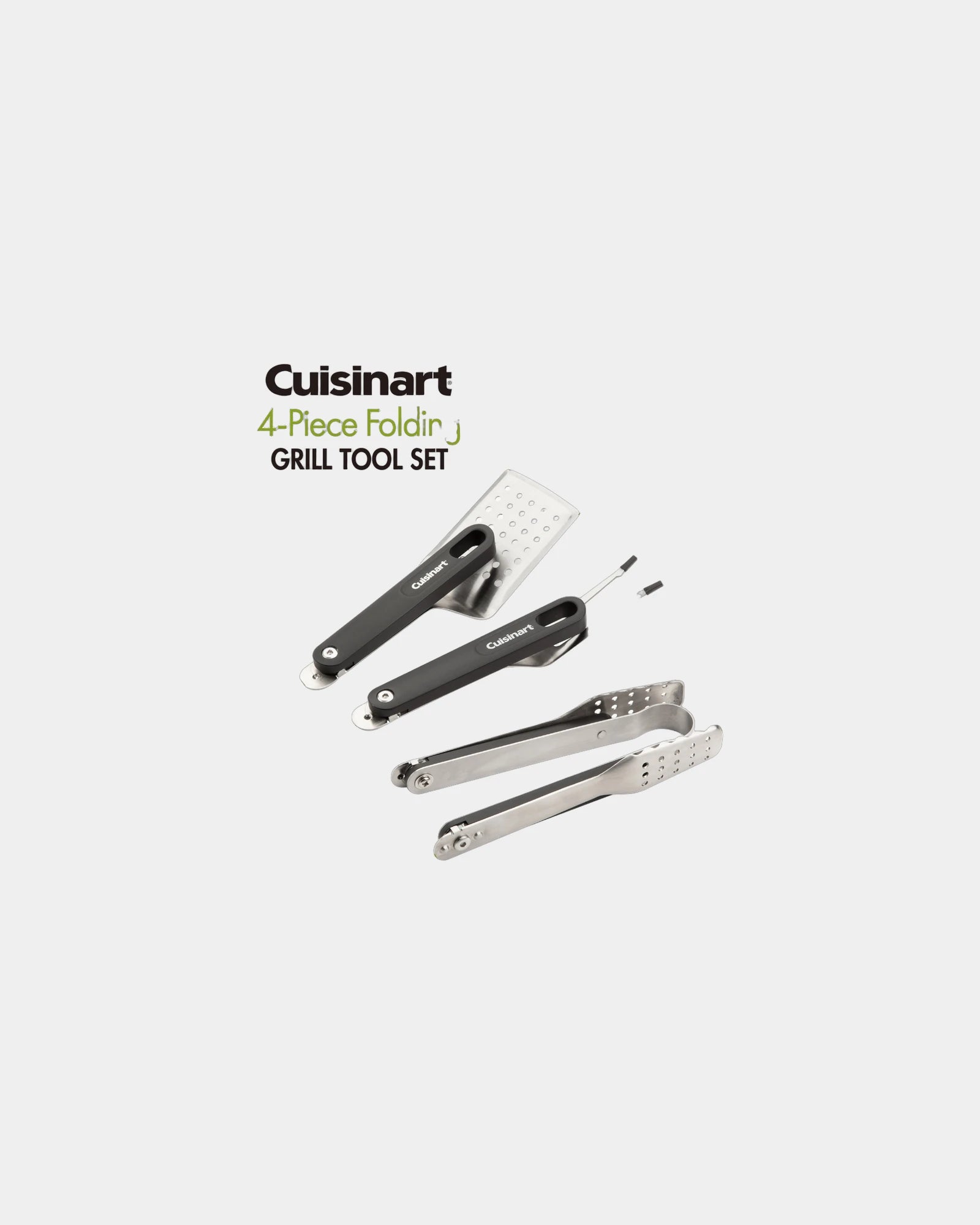 Custom folding grill tool set with carrying case - 7