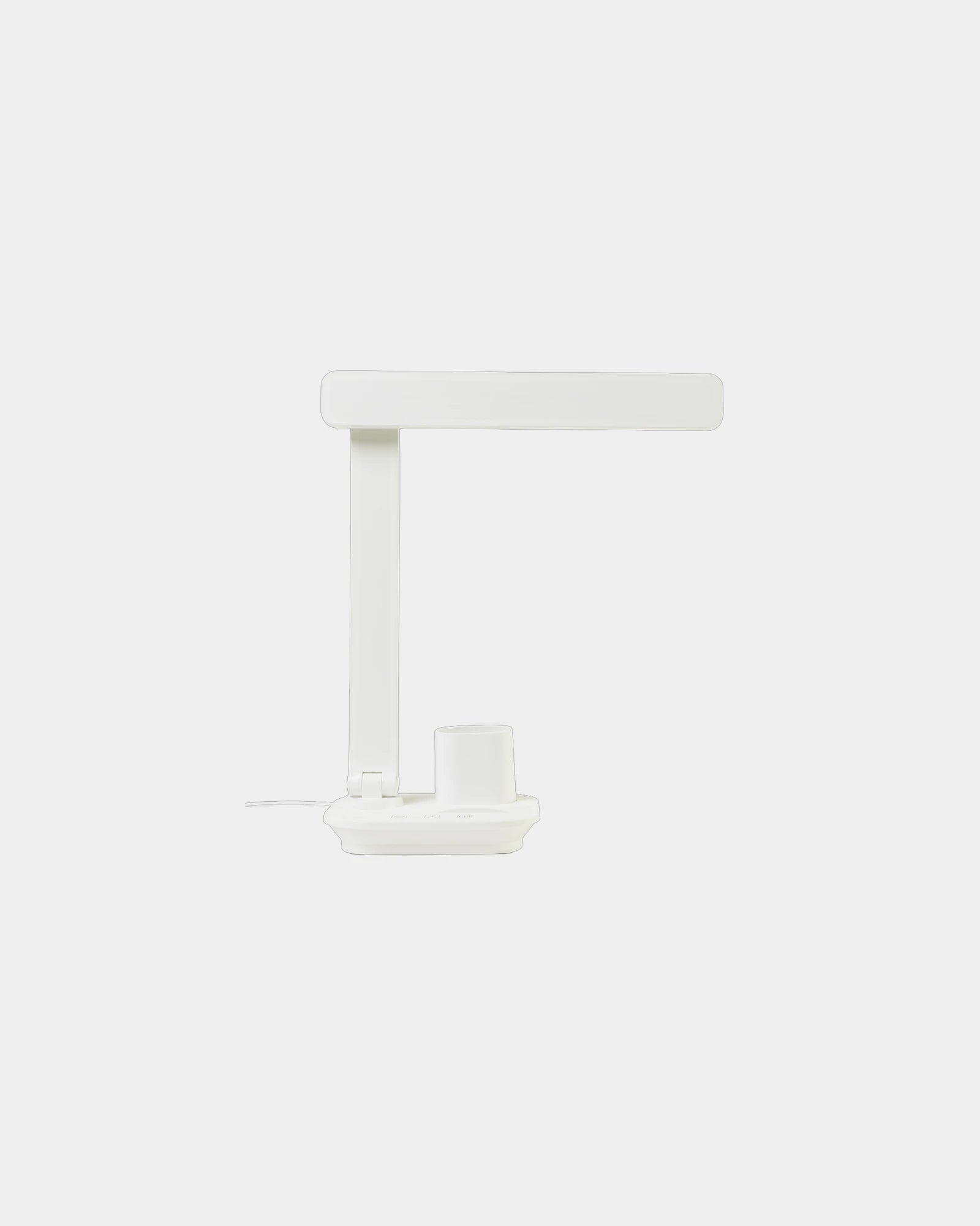 Custom ABS plastic office desk lamp - White