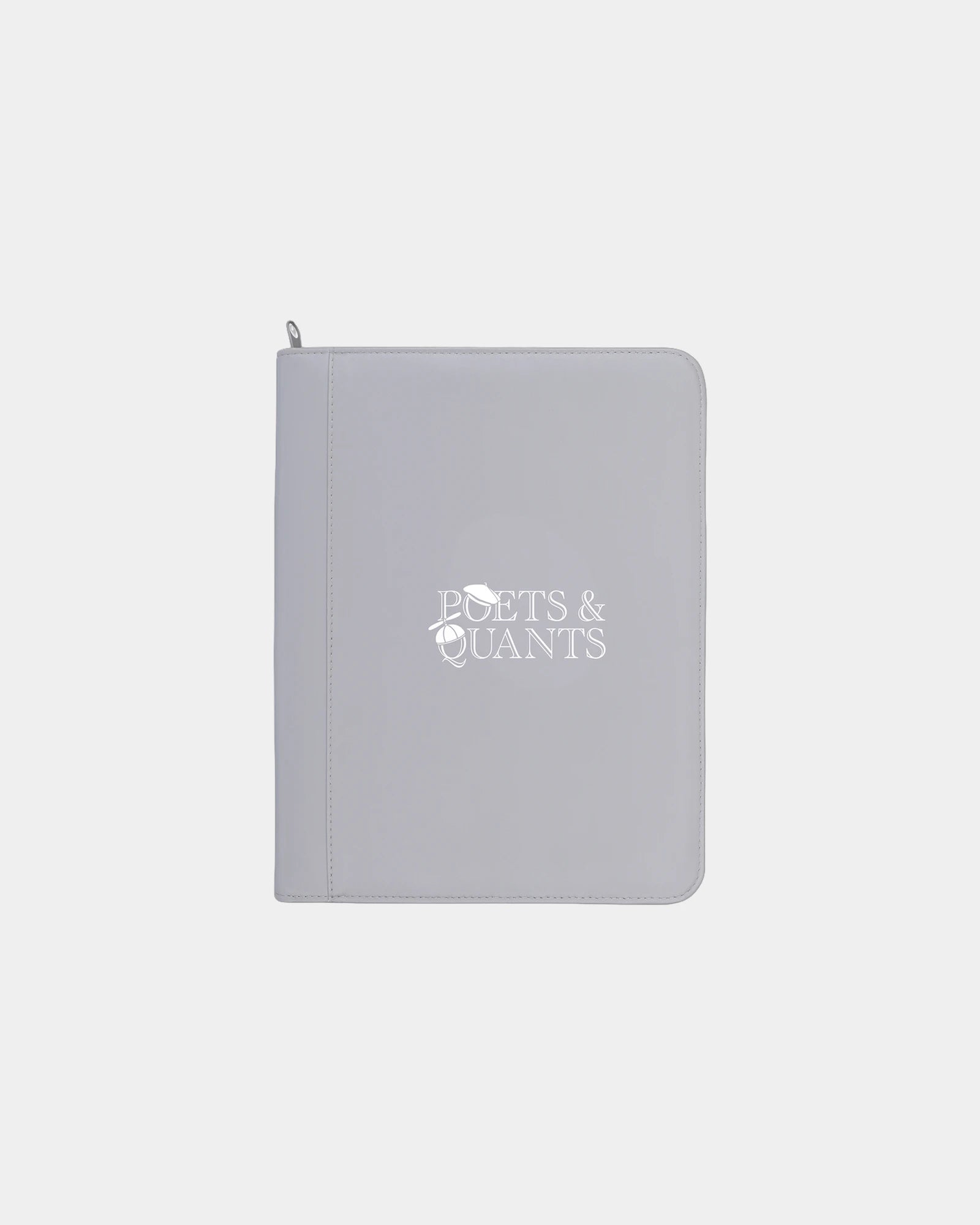 Custom vegan leather zippered padfolio FSC paper pad - 6