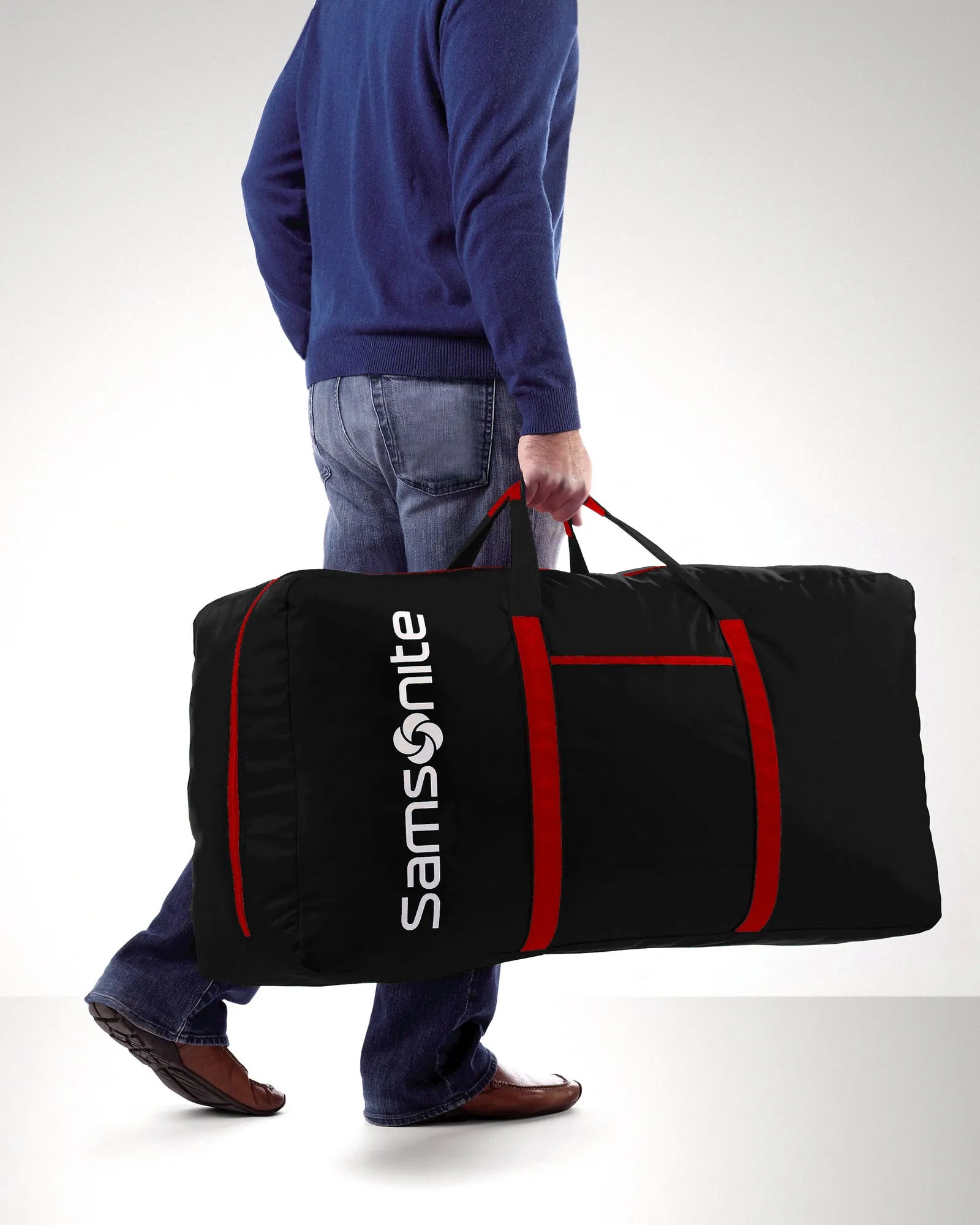 Custom nylon Samsonite Tote-A-Ton duffel bag - 4