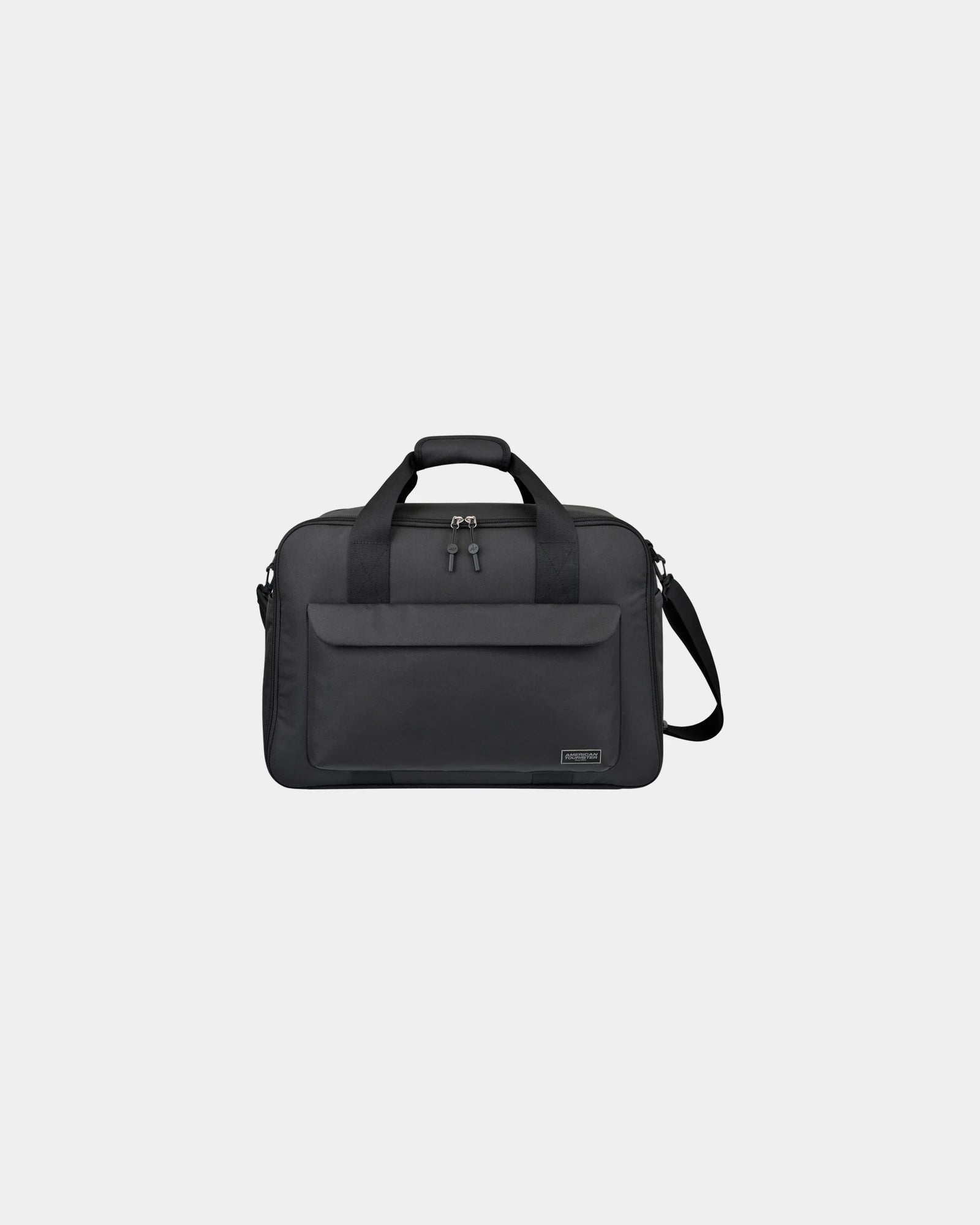 Custom RPET American Tourister Embark Recycled Weekender Bag - Black