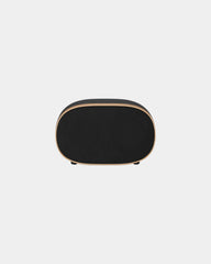 Custom retro wireless Bluetooth speaker with LED lights - Black