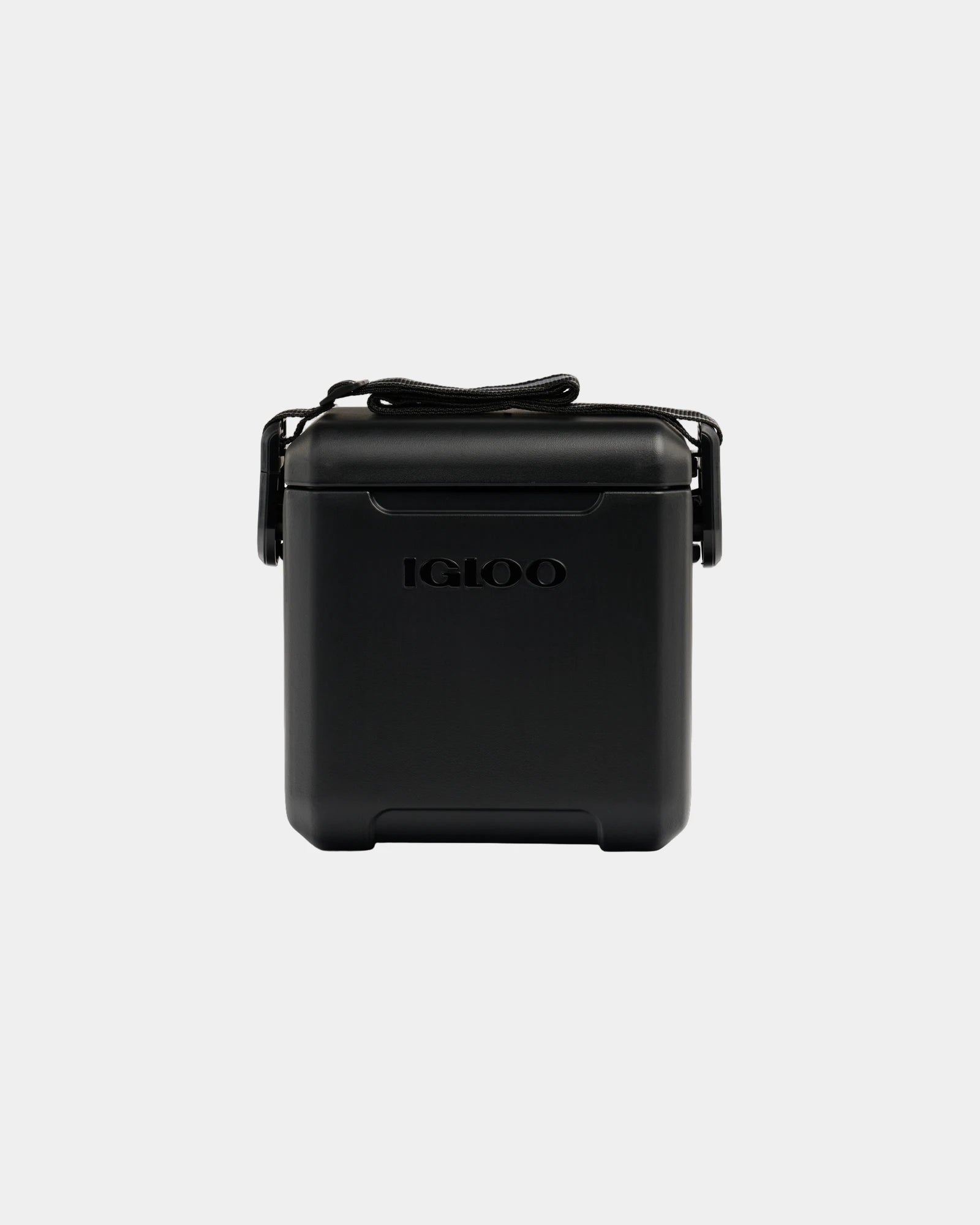 Custom 11-quart insulated cooler with locking lid - Black