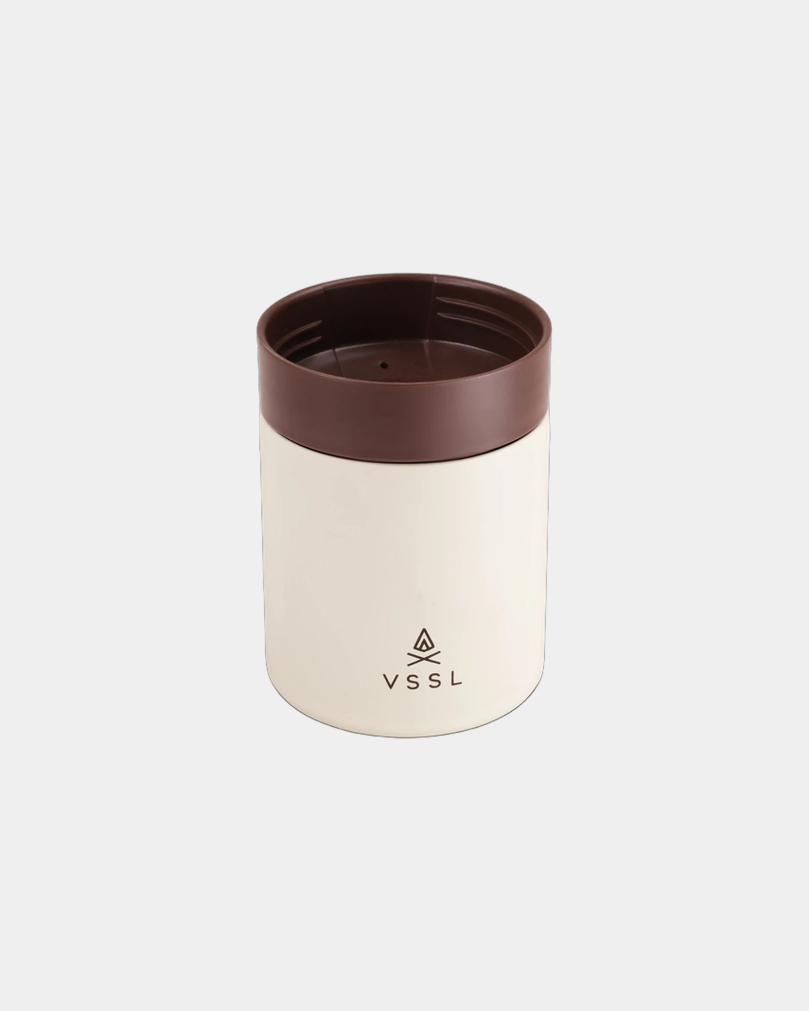 Custom recycled stainless steel pour-over coffee kit - Cream