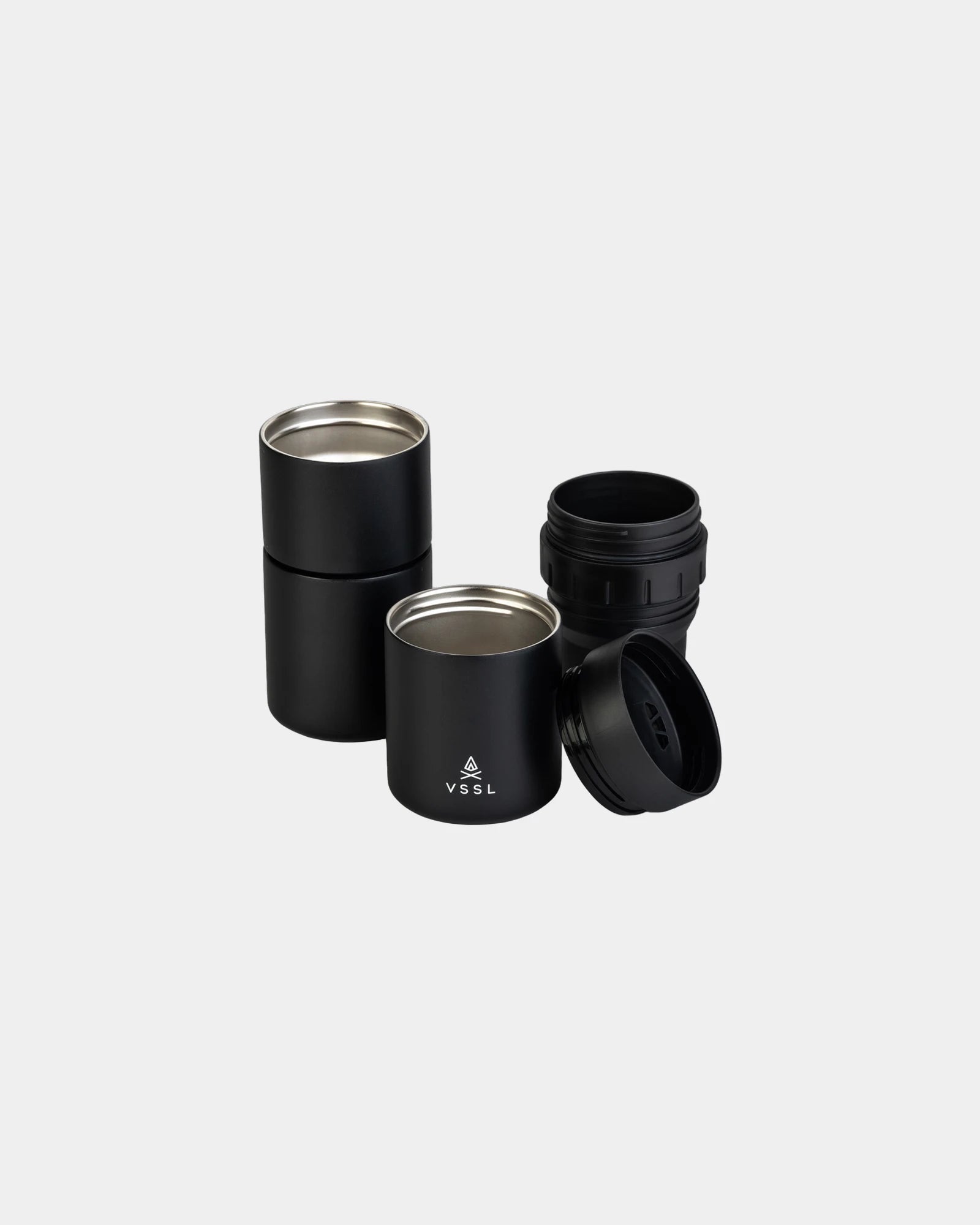 Custom recycled stainless steel pour-over coffee kit - 6