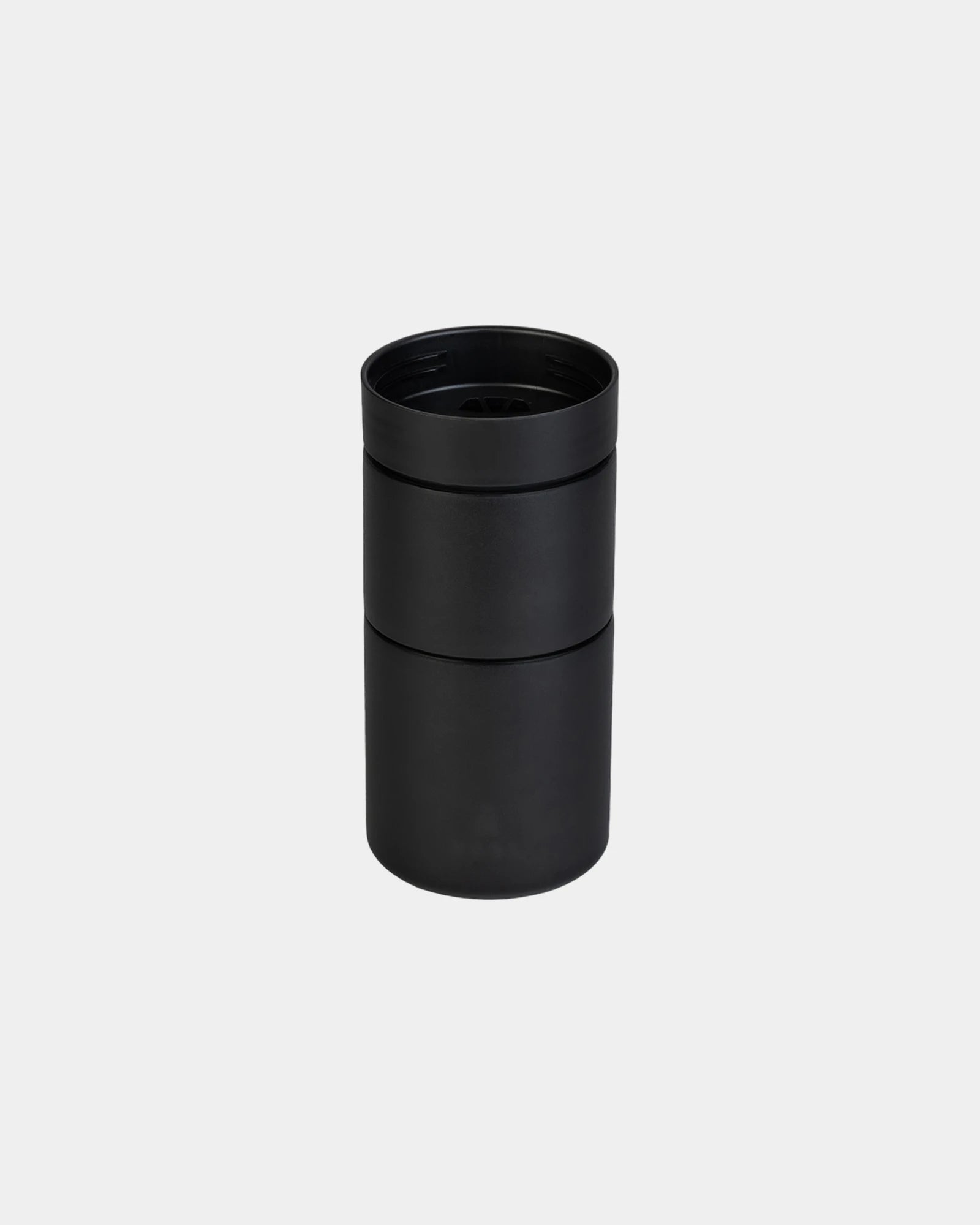 Custom recycled stainless steel pour over coffee set - Black