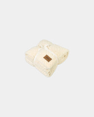 Custom recycled polyester Luxe Nordic throw blanket - 2