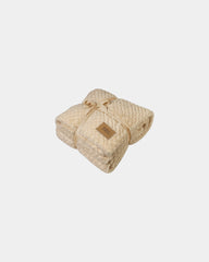 Custom recycled polyester Luxe Nordic throw blanket - 6