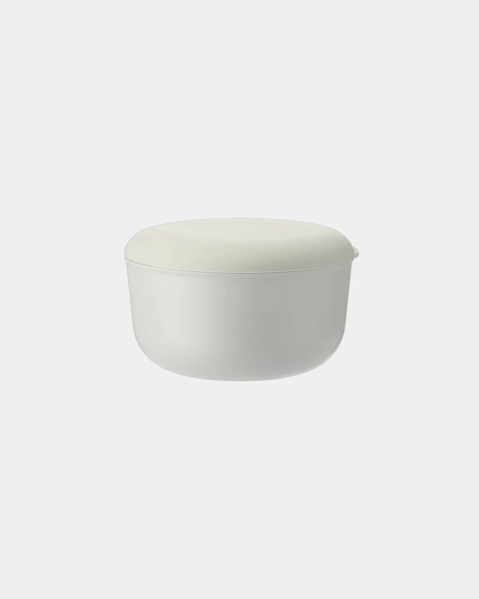 Custom bamboo fiber 25-oz lunch bowl with lid - Cloud (Cld)