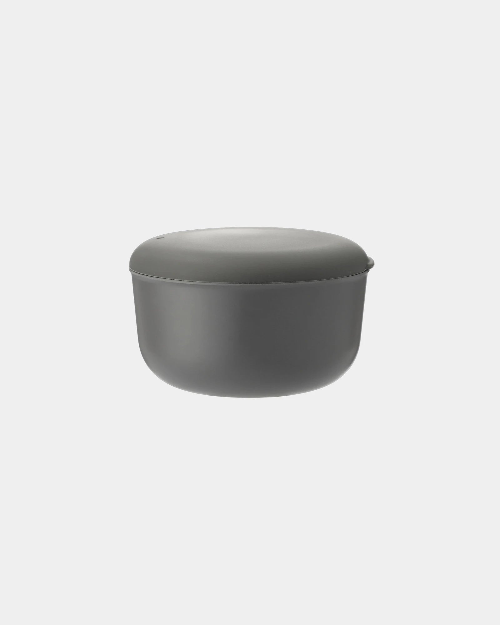 Custom bamboo fiber 25-oz lunch bowl with lid - Smoke (Sm)