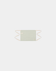 Custom recycled cotton bistro apron 26" x 18" - Light Grey