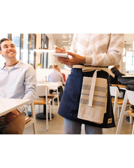Custom recycled cotton bistro apron 26" x 18" - 10