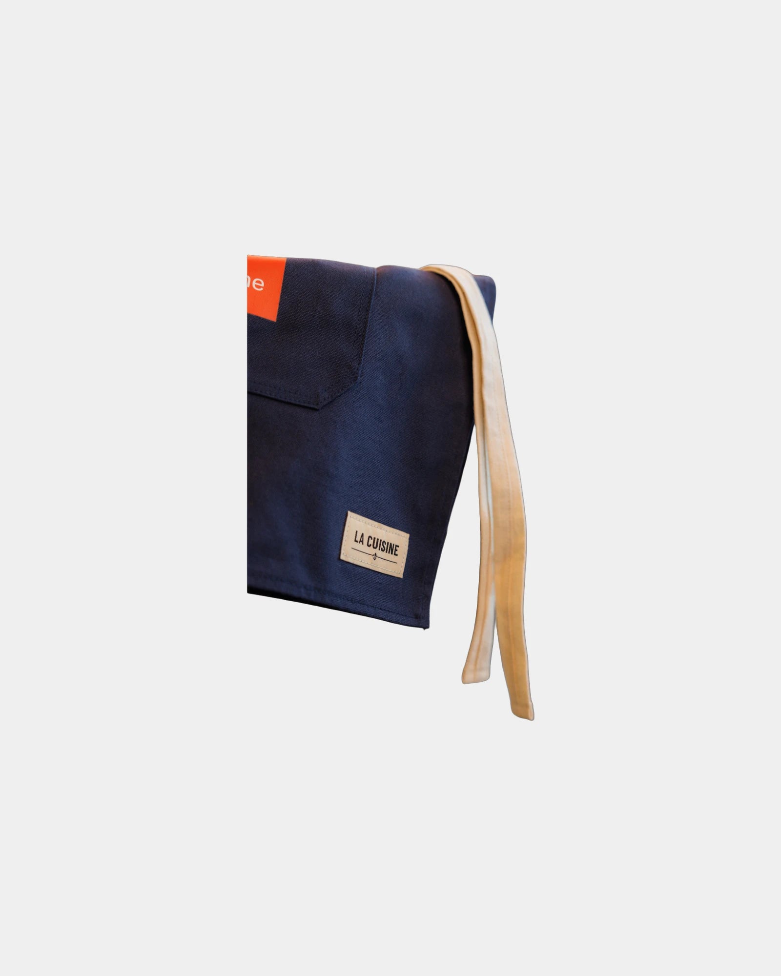 Custom recycled cotton bistro apron 26" x 18" - 9