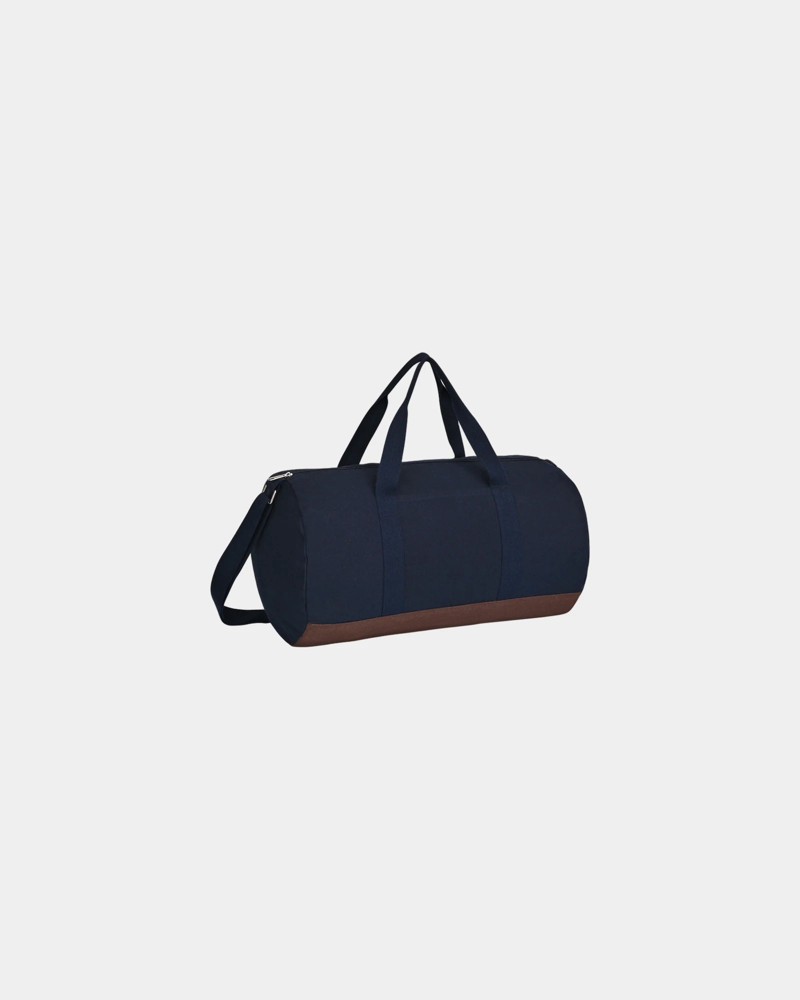 Custom recycled cotton 17" barrel duffel bag - 8