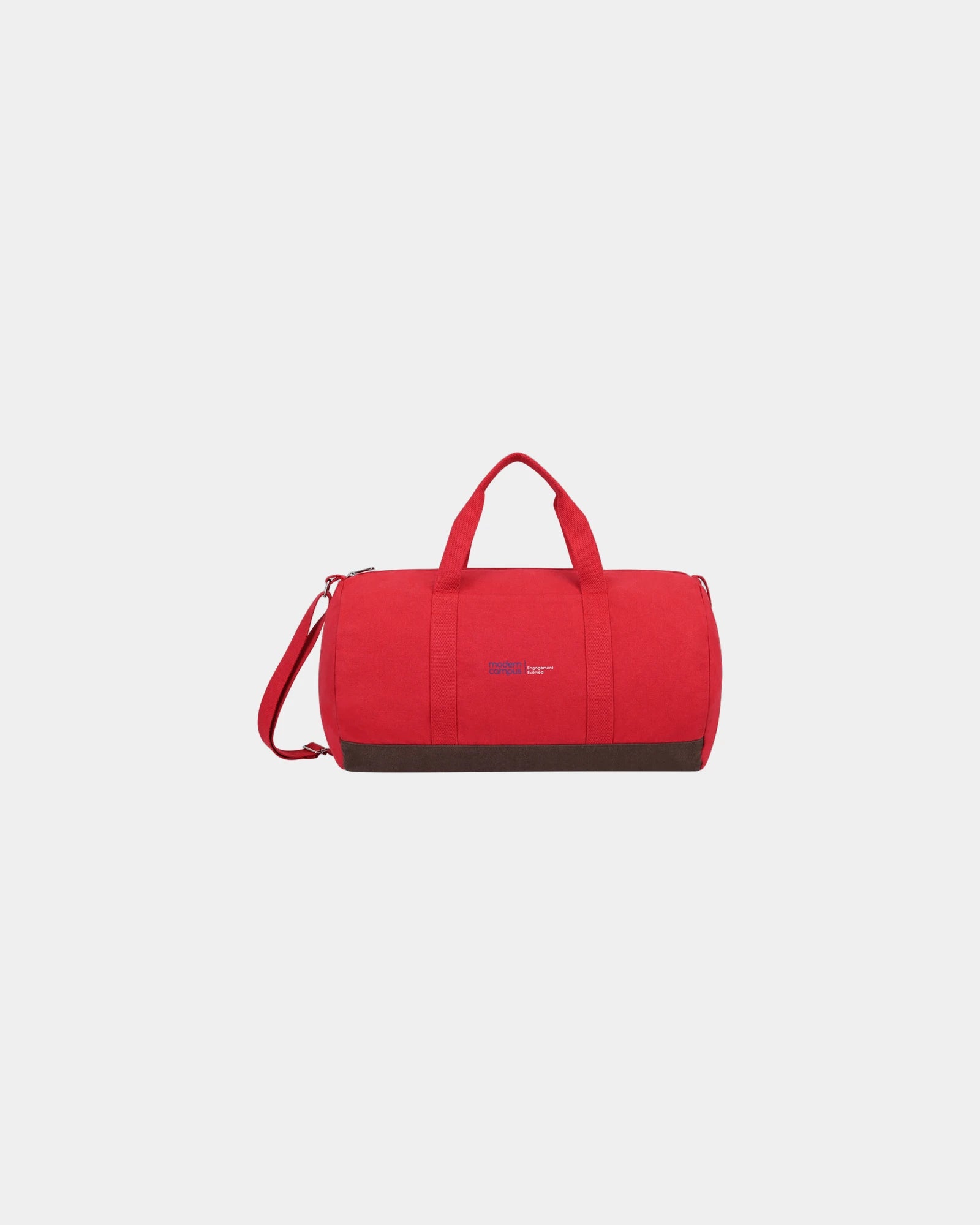 Custom recycled cotton 17" barrel duffel bag - 3