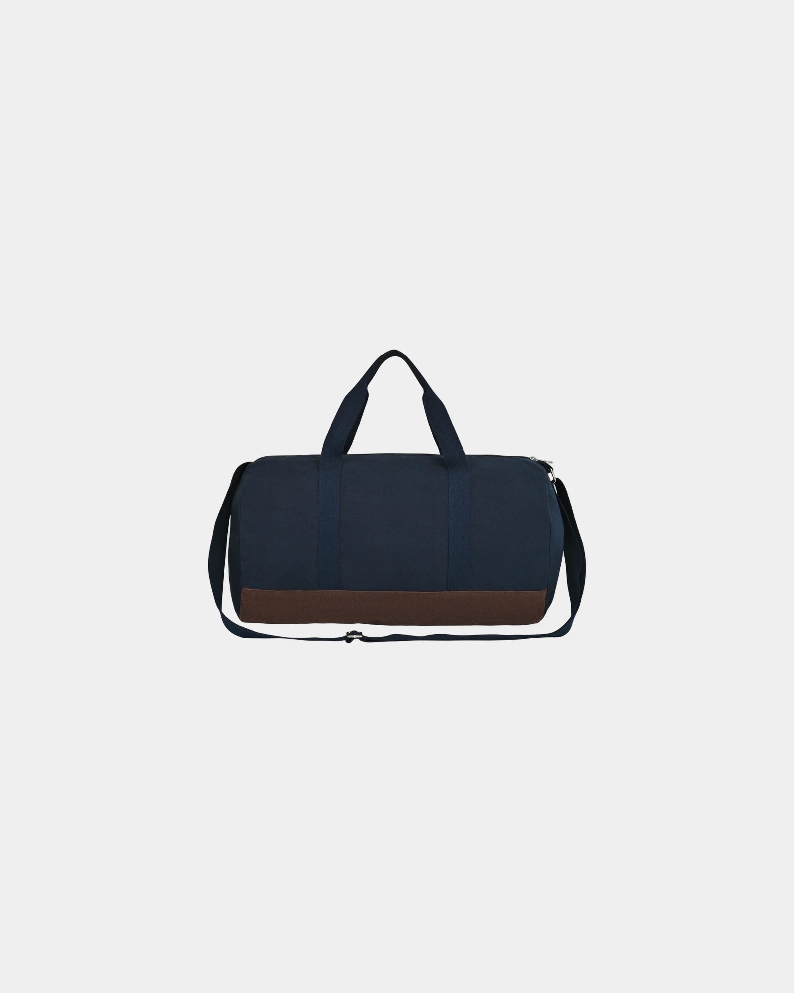 Custom recycled cotton 17" barrel duffel bag - 7