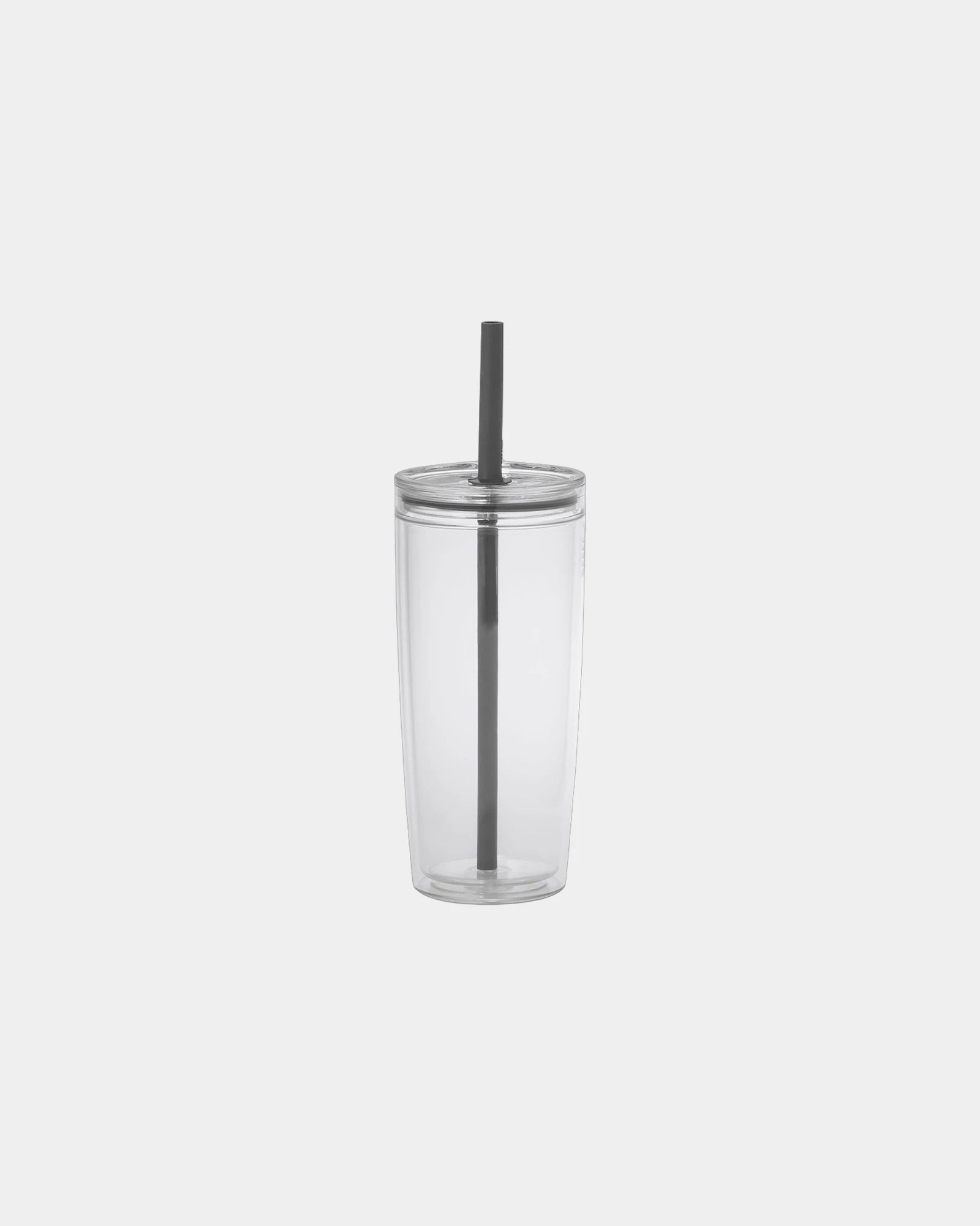 Custom recycled plastic 16 oz straw tumbler - 6