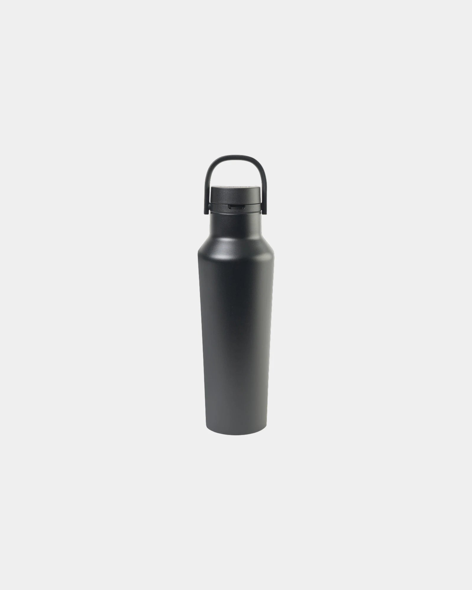 Custom stainless steel Corkcicle 20-oz sport canteen - Matte Black